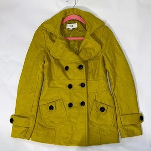Yellow F21 Peacoat!